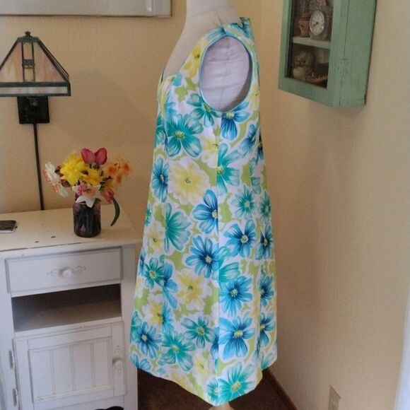 Pierre Cardin Floral Dress - Picture 5 of 8